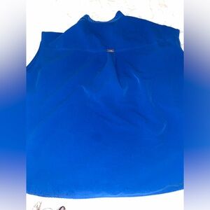Figs royal blue Rafaela Oversized Scrub Top XL